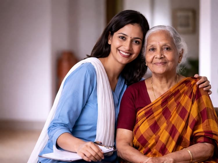 Kareverse Care Manager with elderly parent